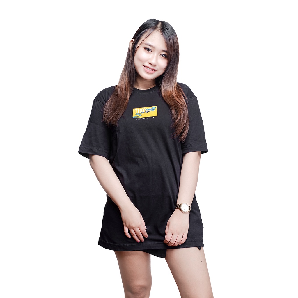 Troy Company T-Shirt Kaos Hitam MT 1681