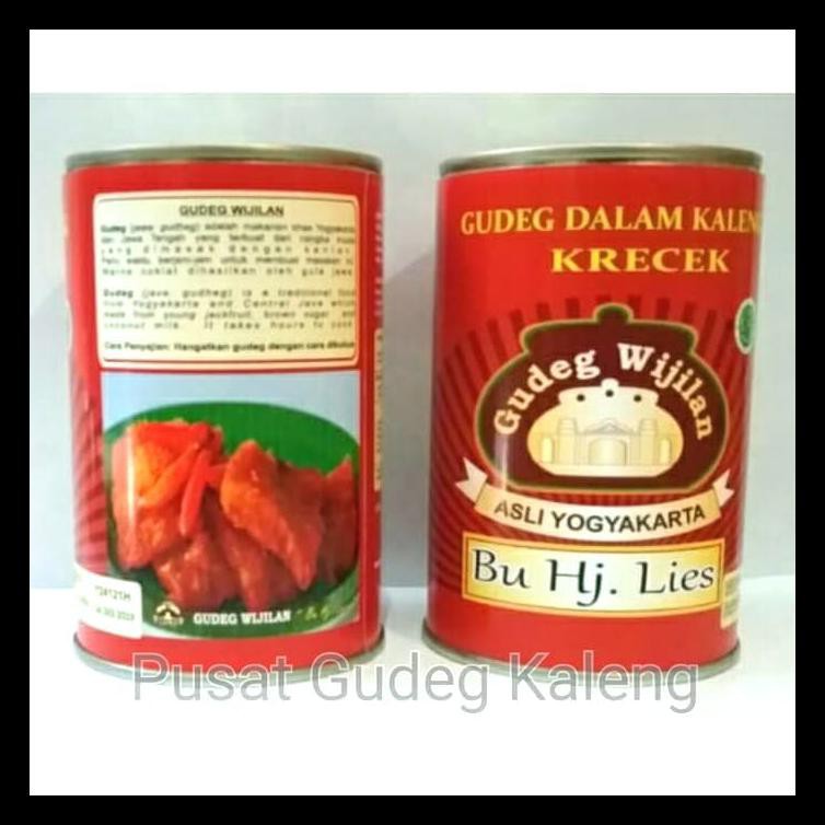 

Terlaris Gudeg Kaleng Sambel Goreng Krecek Bu Lies Makanan Instan Kaleng