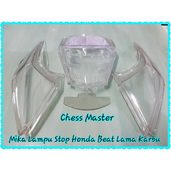 Kaca/Mika Lampu Belakang Honda Beat