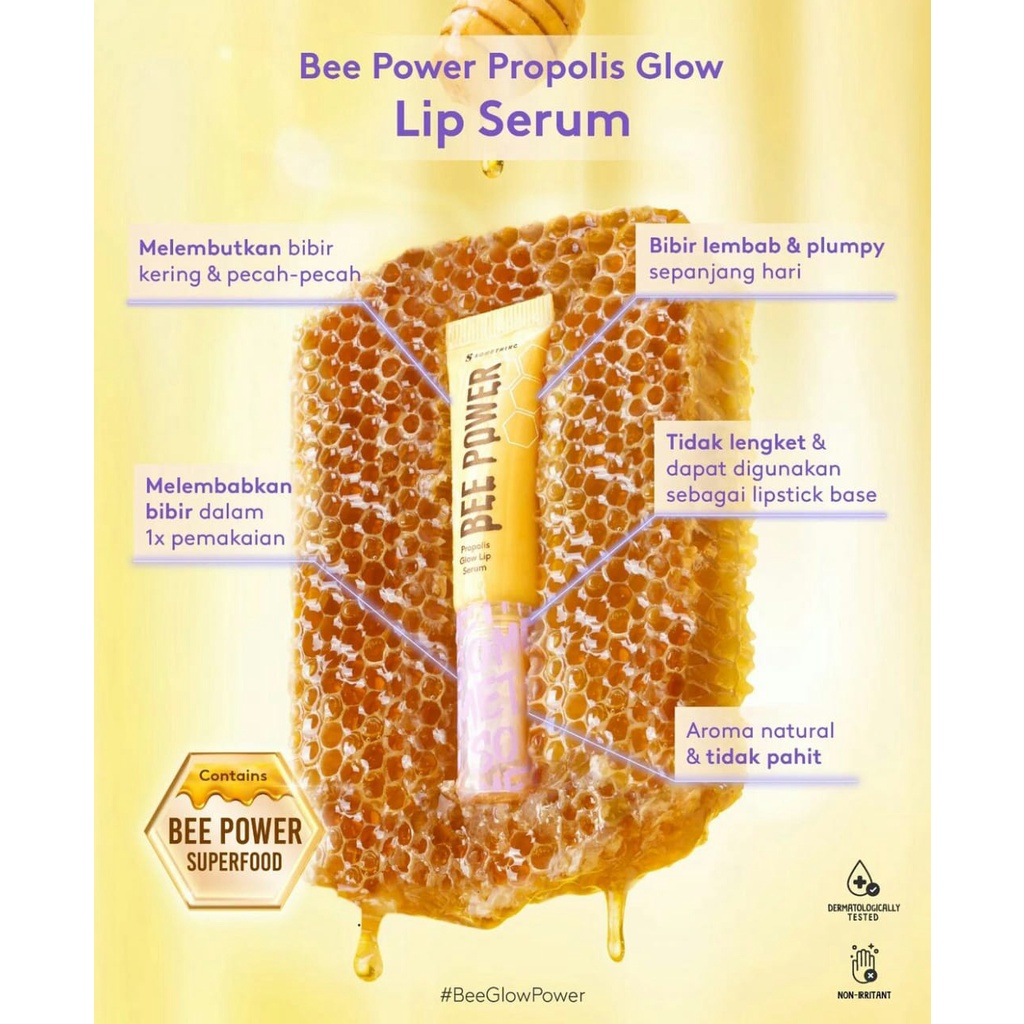 SOMETHINC Bee Power Propolis Glow Lip Serum 5g