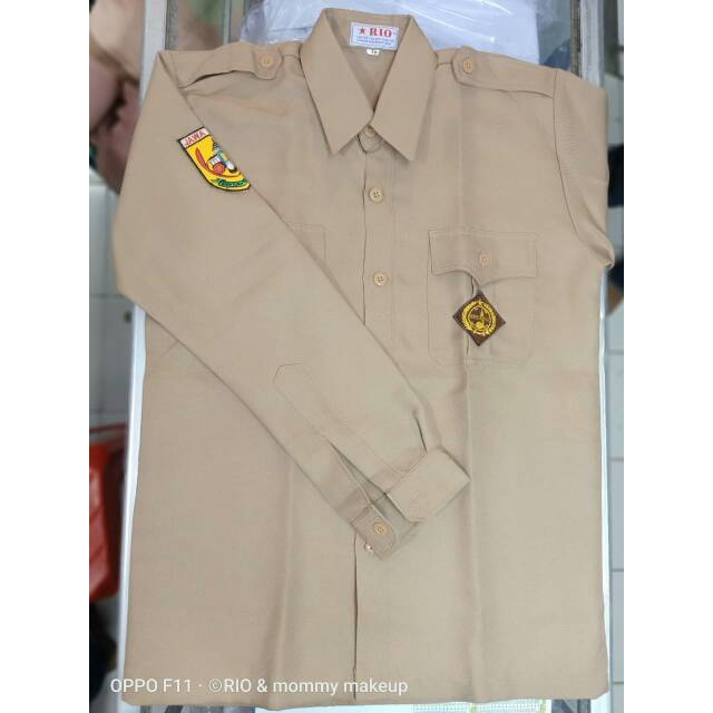 BAJU SERAGAM PRAMUKA RAPILO TANGAN PANJANG, BAJU PRAMUKA SMA, BAJU PRAMUKA BIG SIZE, KEMEJA PRAMUKA KUARNAS, BAJU PRAMUKA PEMBINA, BAJU LAPANGAN PRAMUKA, PRAMUKA, BAJU PRAMUKA SMP, BAJU PRAMUKA GURU WANITA, BAJU PRAMUKA LAKI RAPILO, PRAMUKA PENGGALANG