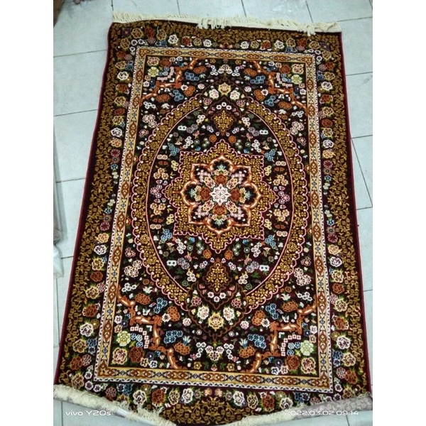 Karpet permadani red viking 120 x 160 cm