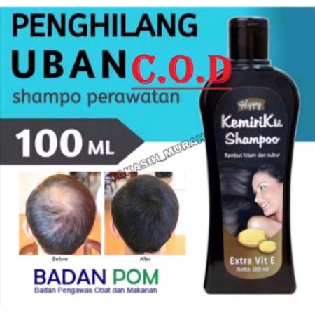 promo*Shampo Perawatan Rambut Penghilang Uban dengan Kandungan Kemiri Asli 100% ORIGINAL BPOM [BIG*PROMO]