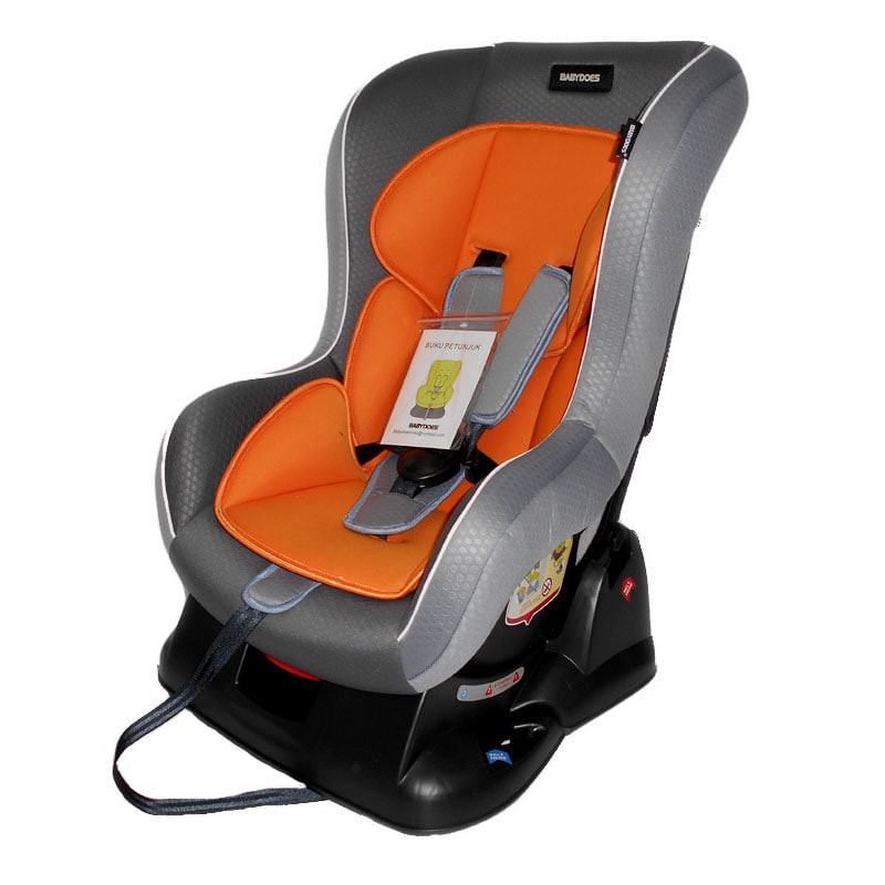 HARGA PROMO Car Seat BabyDoes 860 Orange Grey