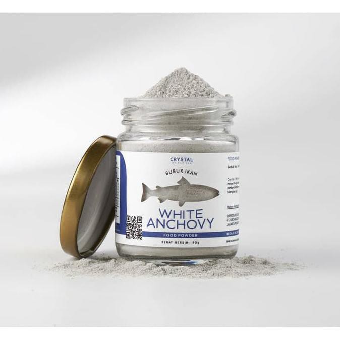 

Bubuk Powder Ikan Teri Nasi ( White Anchovy Powder ) 20 gr BERMUTU