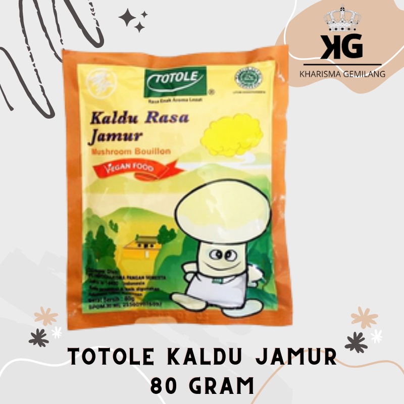 

TOTOLE - (1 PCS) TOTOLE KALDU JAMUR 80g Penyedap Rasa Bumbu Jamur Sop Kuah Gurih