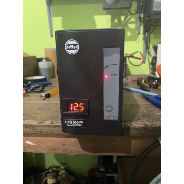 UPS Modif Modifikasi aki kuar 650Va 12vdc