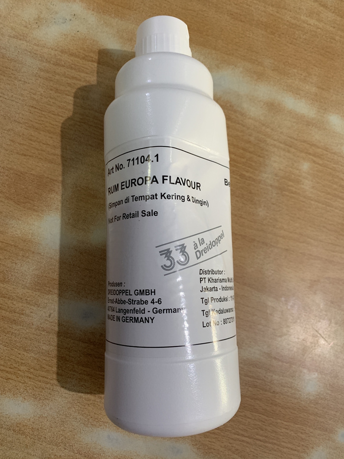 

Rhum extract Dreidople 1 kg bottle / rum eropa europa