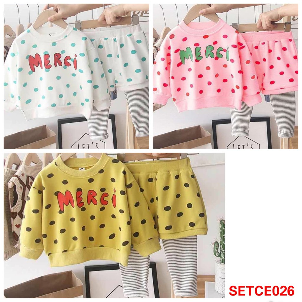 SETELAN BAJU ANAK PEREMPUAN IMPORT A10261