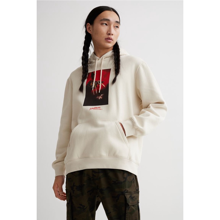 Hoodie H&amp;M A Night Mare Sweater HnM ELM STREET A NIGHT MAREoriginal pria wanita