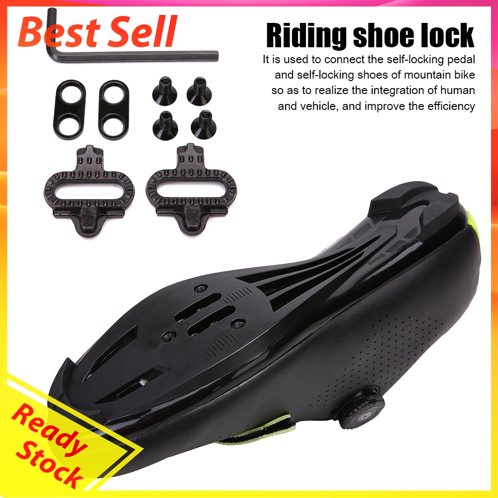 1 Set MTB Mountain Bike Pedal Cleats Cleat Racing Riding Cycling Equipment