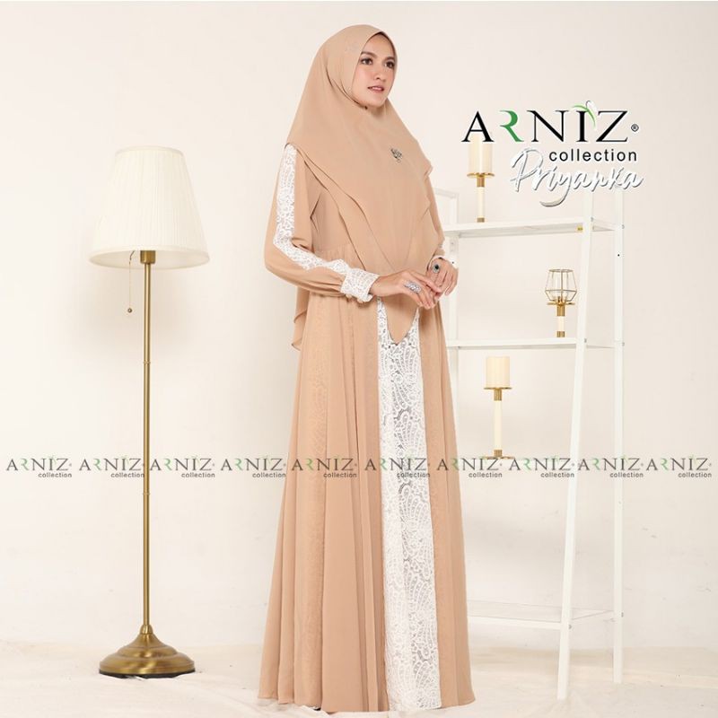 Gamis Priyanka set khimar | By Arniz Collection