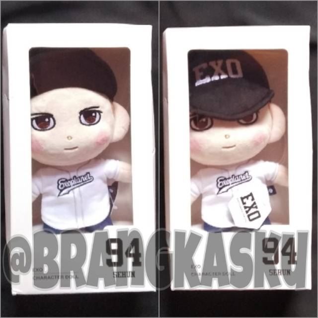 NEW SEHUN EXO OFFICIAL CHARACTER DOLL by SM Entertainment BONEKA KPOP