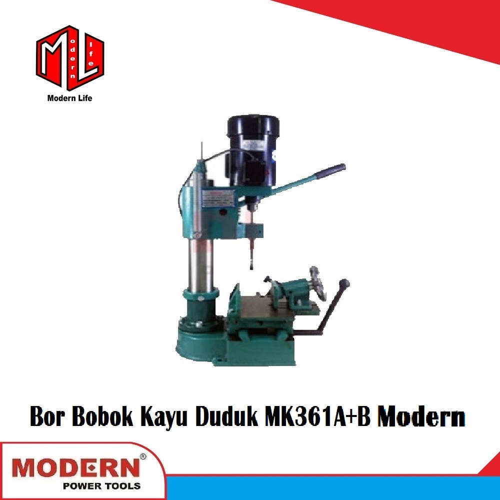 Mesin Bobok Kayu Mortiser MK-361A / Mortising Chisel MK361A