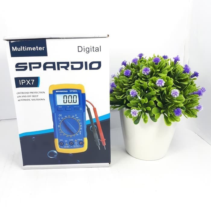 MULTITESTER DIGITAL SPARDIO SP-880L MULTIMETER PENGUKUR ARUS LISTRIK