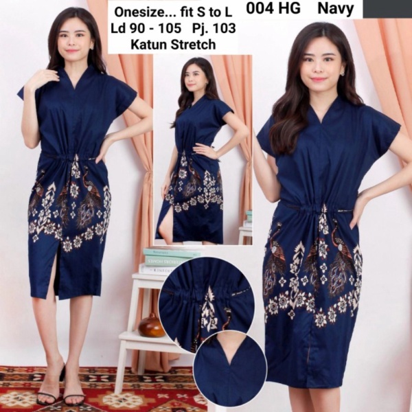 Dijual Dress Batik Modern  Dress Batik Fashion  Fashion Wanita Diskon