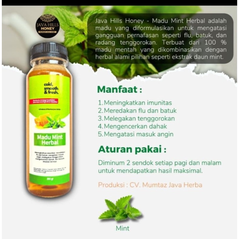 

JAVAHILLS MADU MINT