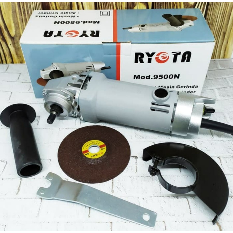 Mesin Grinder Gerinda Gurinda Ryota 9500N 4in