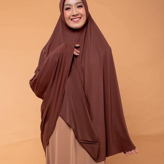 Ykq57 Jilbab instan Syari Jumbo Elzatta Olina Izyan [akhir]
