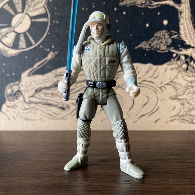Action Figure Star Wars  Luke Skywalker HOTH REBEL TROOPER  Power Of The Force Kenner 1997