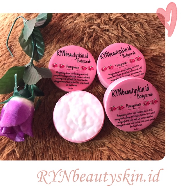 BODYSCRUB perontok daki/ LULUR perontok daki RYN Beautyskin