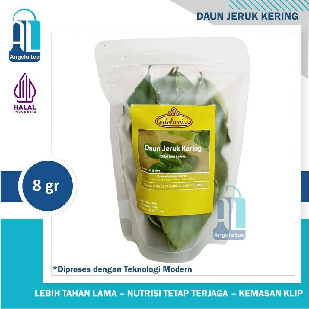 Edelweiss Daun Jeruk Kering 8g Bumbu Dapur Asli Tahan Lama