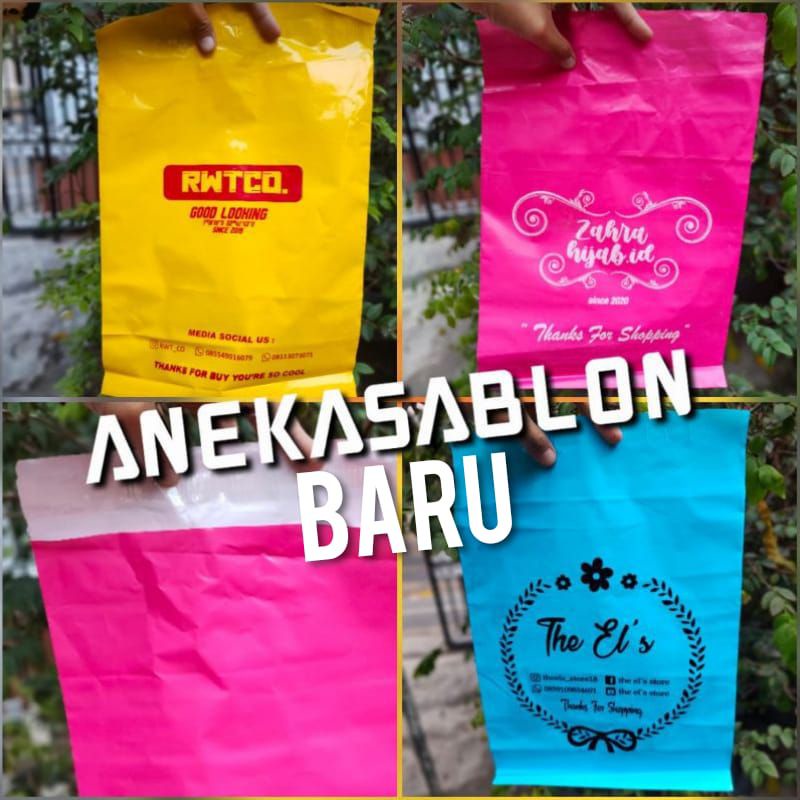 

Plastik Polymair Sablon Ukuran 20x30 cm