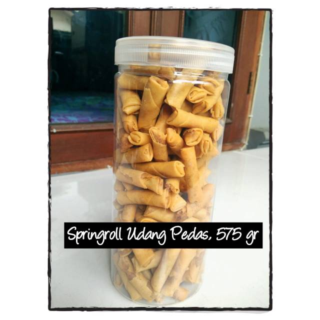

Springroll udang pedas premium, 575gr