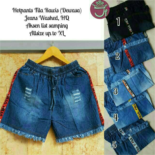 Hotpants LIST jeans washed 3/4 XL //JF326