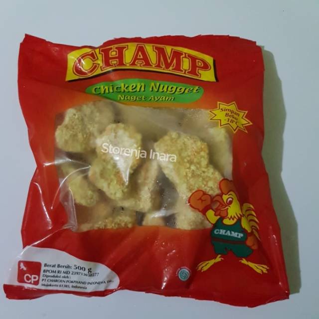 

Champ Chicken Nugget 500gr