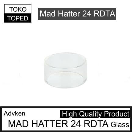 Tabung Kaca MAD HATTER 24 RDTAx Replacement glass | warna glass bening