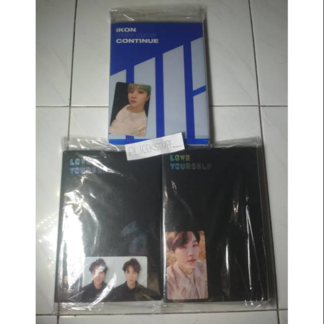 DISCOUNT CUCI GUDANG Album Ikon,Bts,PC Suga,PC Jinhwan official