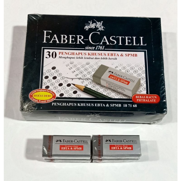 

Penghapus Faber-Castell khusus EBTA & SPMB