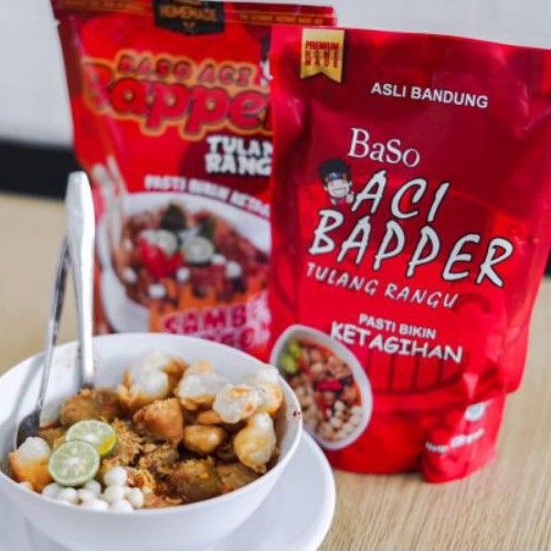 

Baso Aci Bapper Tulang Rangu-Aci Bapper-Boci geprek