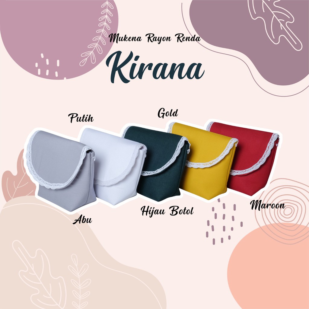 PUSAT GROSIR MUKENA TASIK - MUKENA DEWASA RENDA RAYON KIRANA