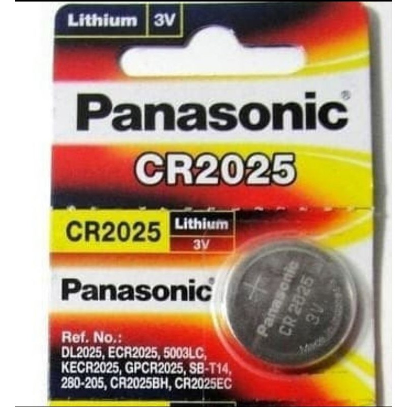 Panasonic CR2025 CR2032 lithium 3v murah berkualitas