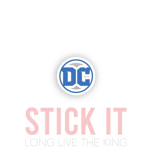 

Stiker sablon setrika DTF kaos baju sticker vinyl dc comics gamer 13
