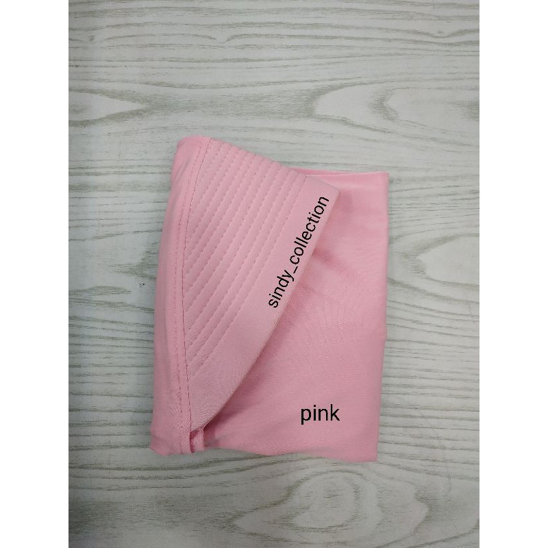 bergo sport pendek  terbaru-Pink baby