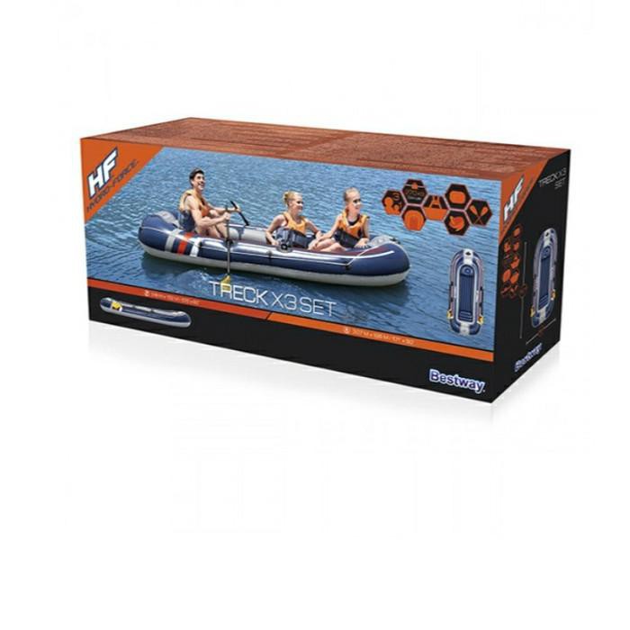 Perahu Hydro-Force Treck X3 Set kapal bestway jumbo family karet 61110