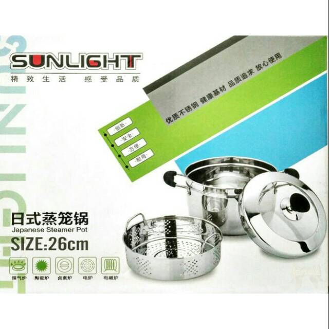 Panci Steamer Pot 26 Cm / Japanese Steamer Pot