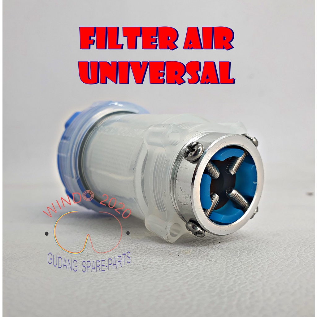 FILTER KRAN AIR MESIN CUCI UMUM MULTI | PILTER SARINGAN / PENYARING LUMUT MASUK AIR KERAN UNIVERSAL