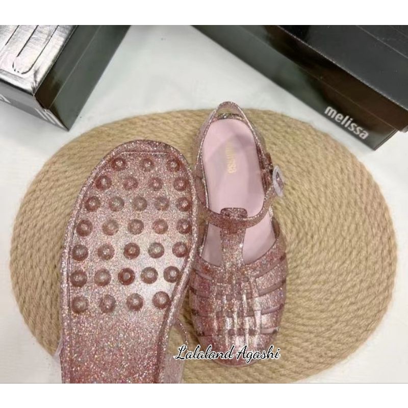 Sepatu Melissa Possesion pink glitter/sepatu Melissa /sepatu sandal melissa/sepatu jelly wanita