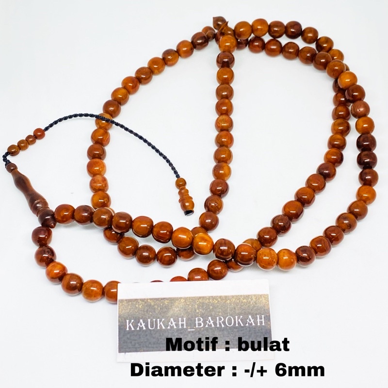 OBRAL TASBIH KAUKAH KOKAH KOKKA KAUKA ORIGINAL 6MILI