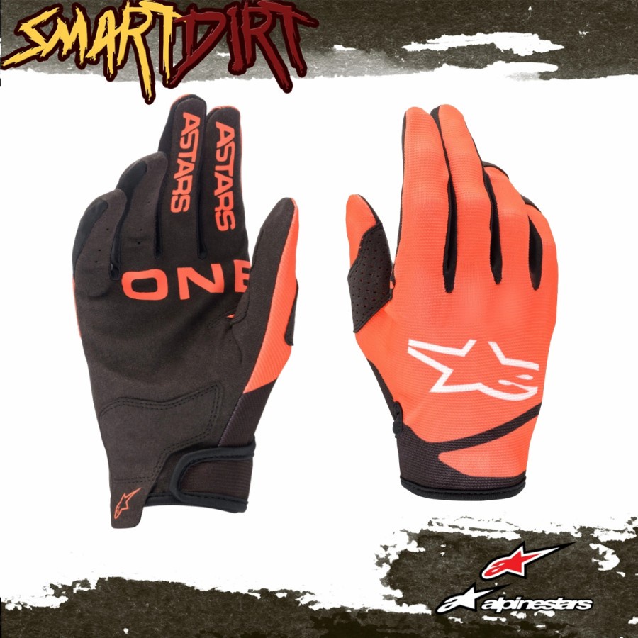 GLOVE ALPINESTAR RADAR ORANGE 2022 SARUNG TANGAN ALPINESTAR ORI