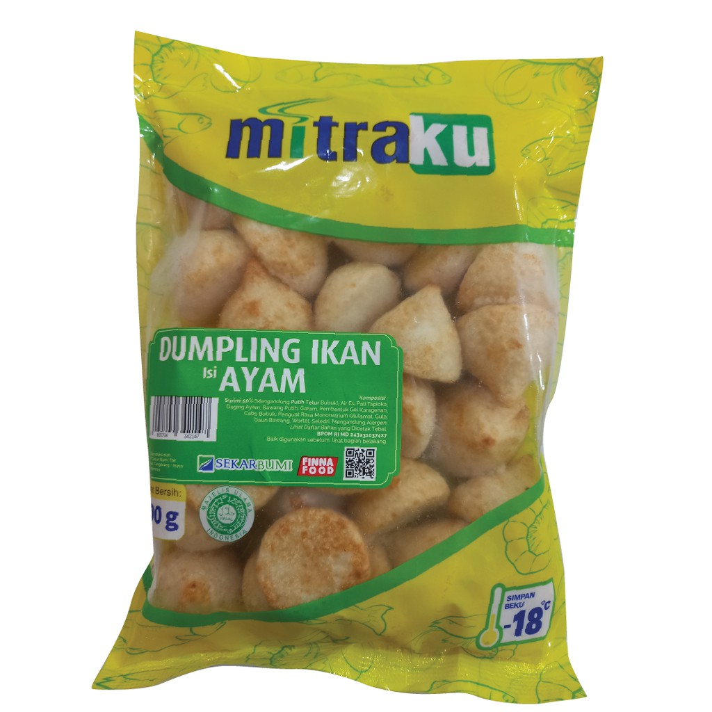 

MITRAKU DUMPLING IKAN ISI AYAM 500GR