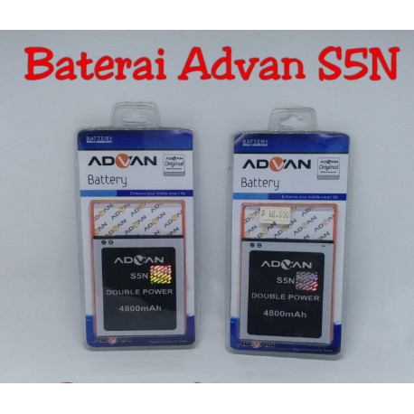 BATERAI DOUBLE POWER ADVAN S5N OR5IGINAL BATRAI BATRE BATTERY ADAVAN S5N