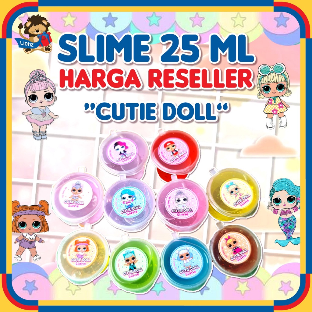 slime mini cutie doll harga grosir by lionz.idn