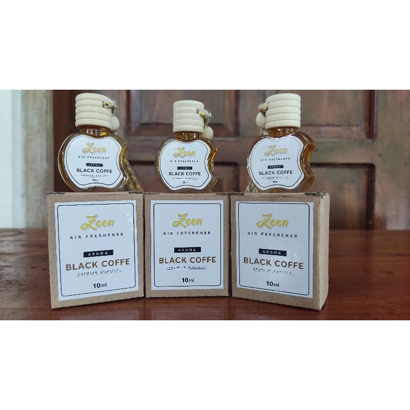 Zeen Parfum Mobil Non Alkohol Aroma Kopi Pengarum Ruangan Kopi Kualitas Premium 10 Ml