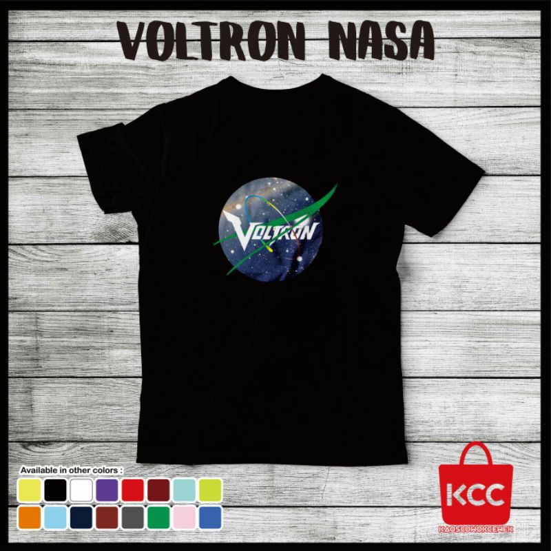KAOS DISTRO PREMIUM PRIA WANITA VOLTRON NASA
