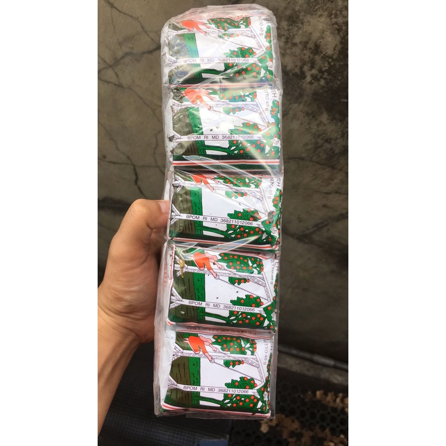 

Teh Cap Bandulan 10 pcs x 40 gram/Teh Daun Cap Bandulan Pekalongan/Teh Hijau Melati/Teh Tabur Bandulan 1 slop